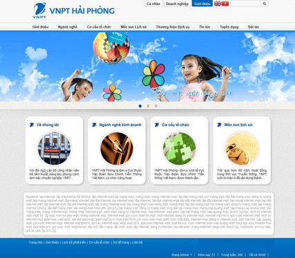 Thiết Kế Website Chuẩn Seo - Website Công Ty Dịch Vụ