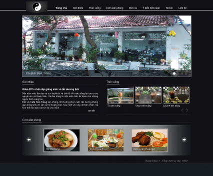 Thiết Kế Website Chuẩn Seo - Website Quán Cafe Sinh Viên